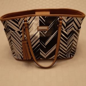 Tignanello striped purse